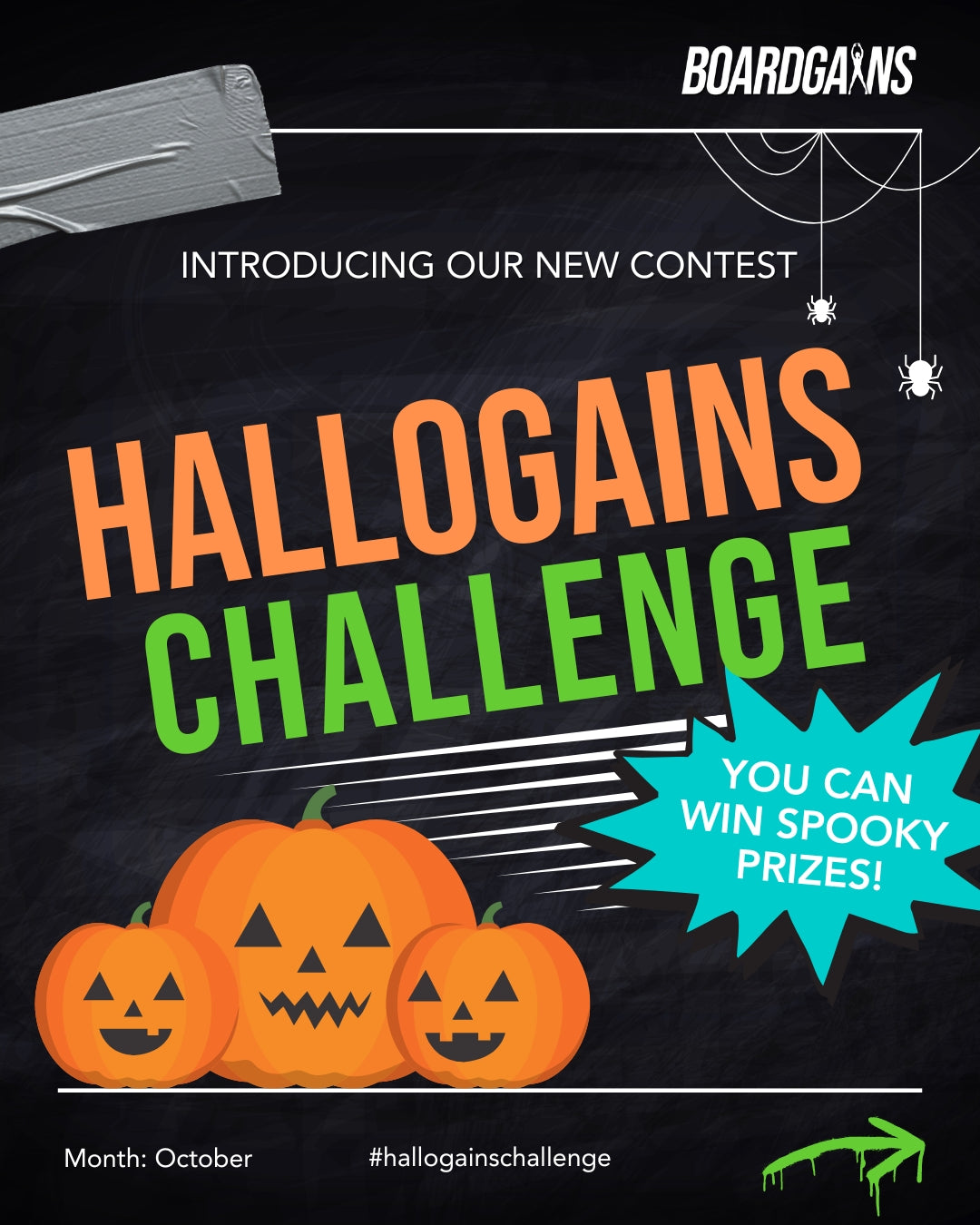 Join the Hallogains Challenge: Get Fit, Have Fun, and Win Spooky Prizes!